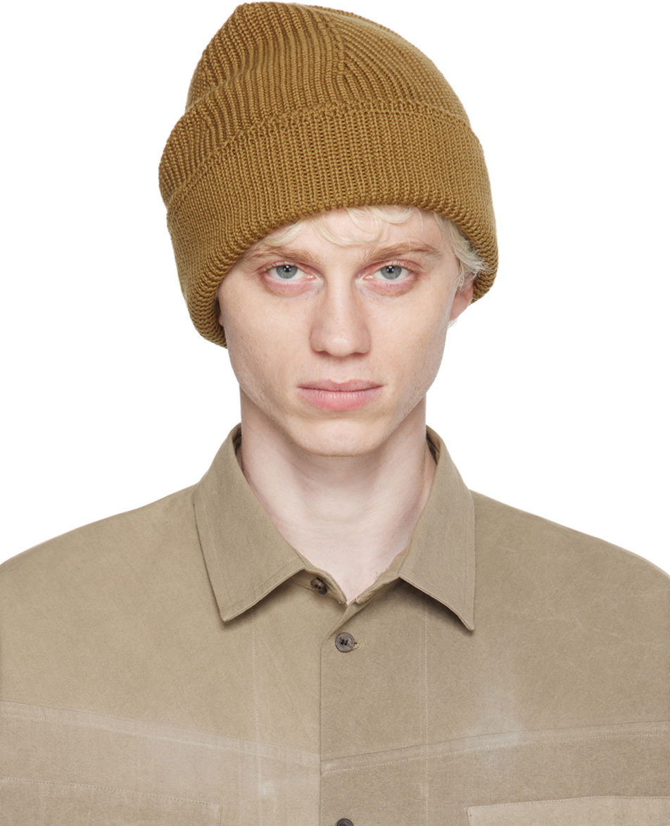 Jan-Jan Van Essche Khaki O-Project Beanie Jan-Jan Van Essche