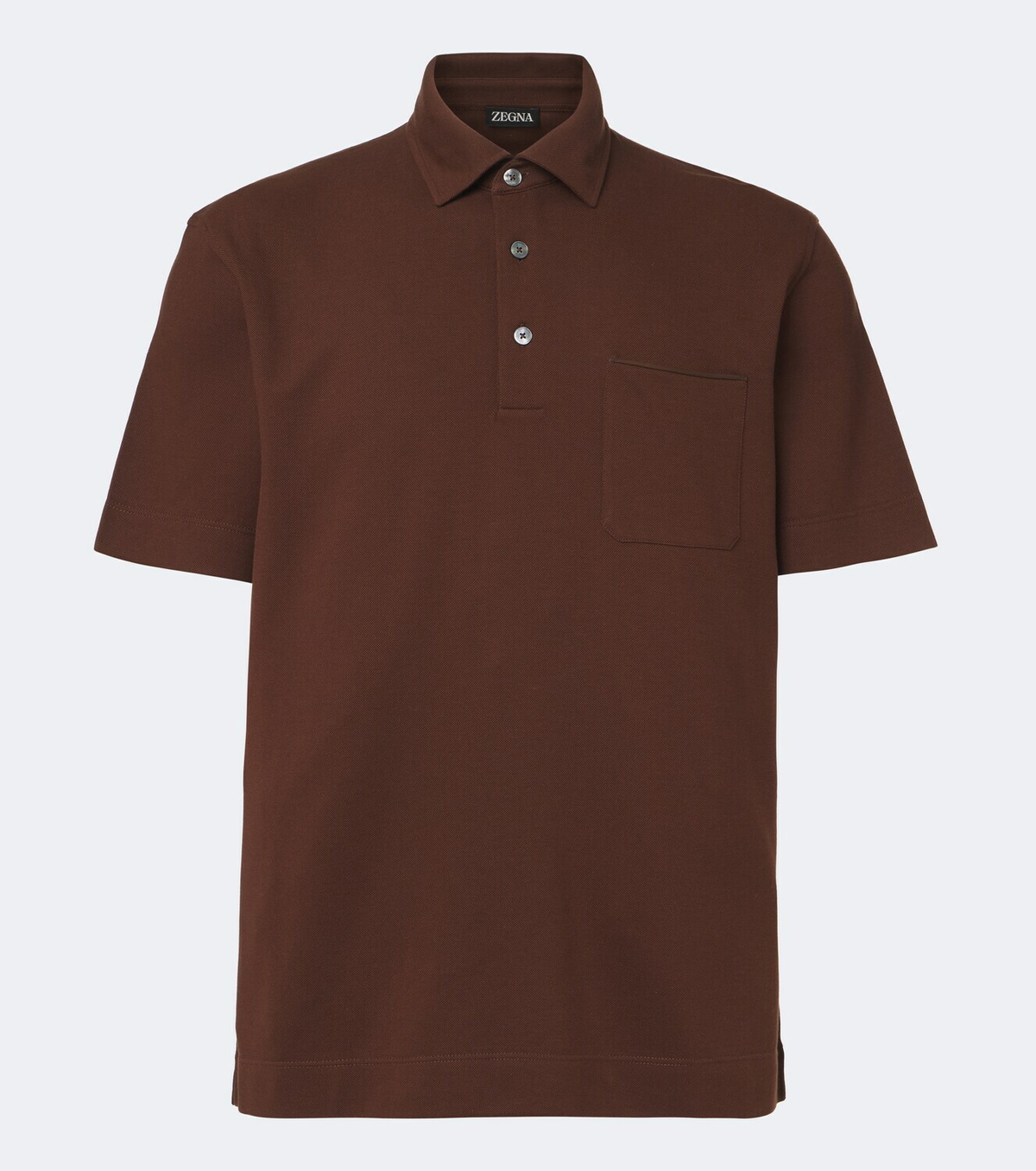 Zegna Cotton piqué polo shirt
