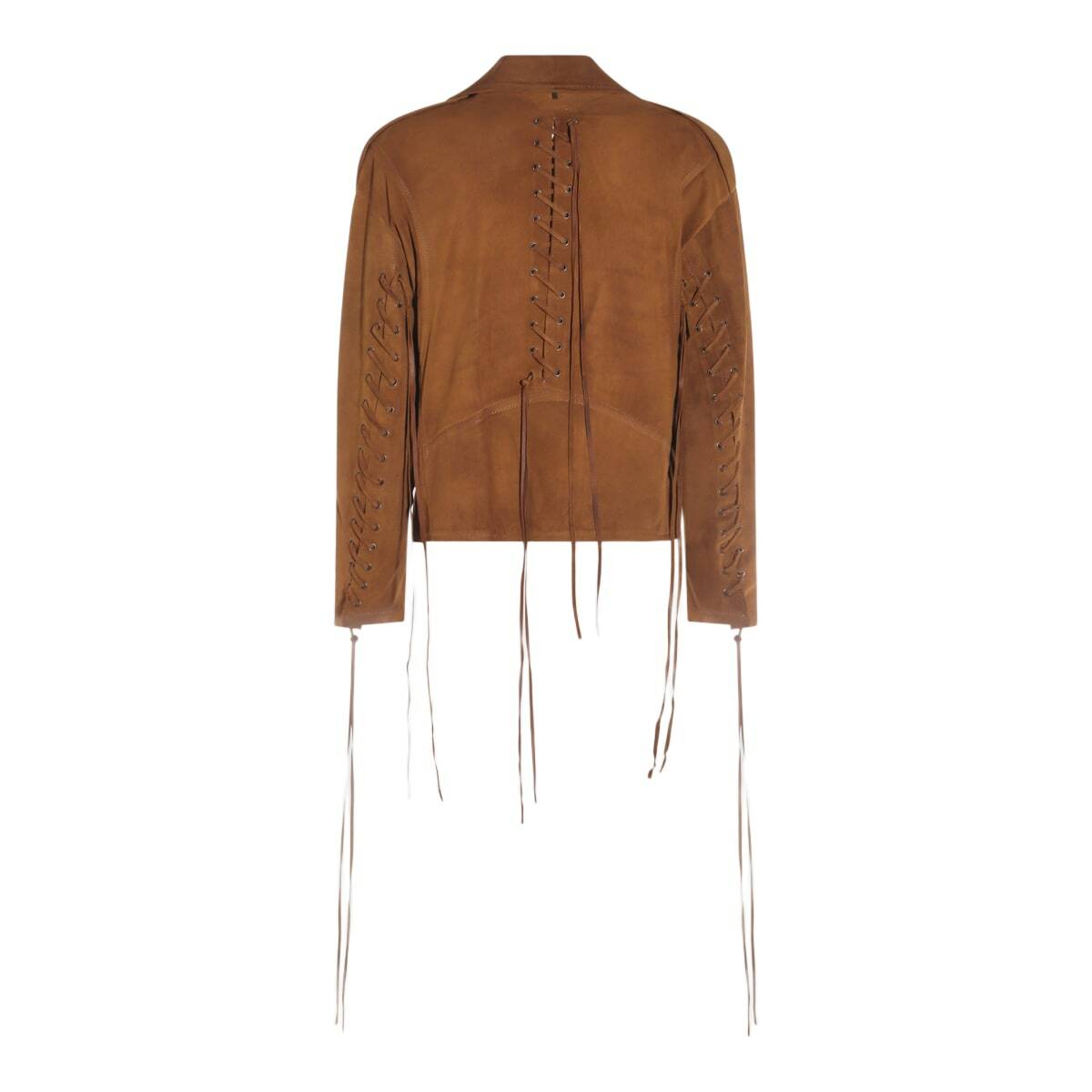 Salvatore Santoro Brown Leather Jacket