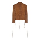 Salvatore Santoro Brown Leather Jacket
