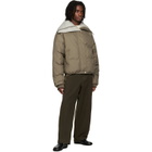 Entire Studios Khaki Kelly Down Jacket