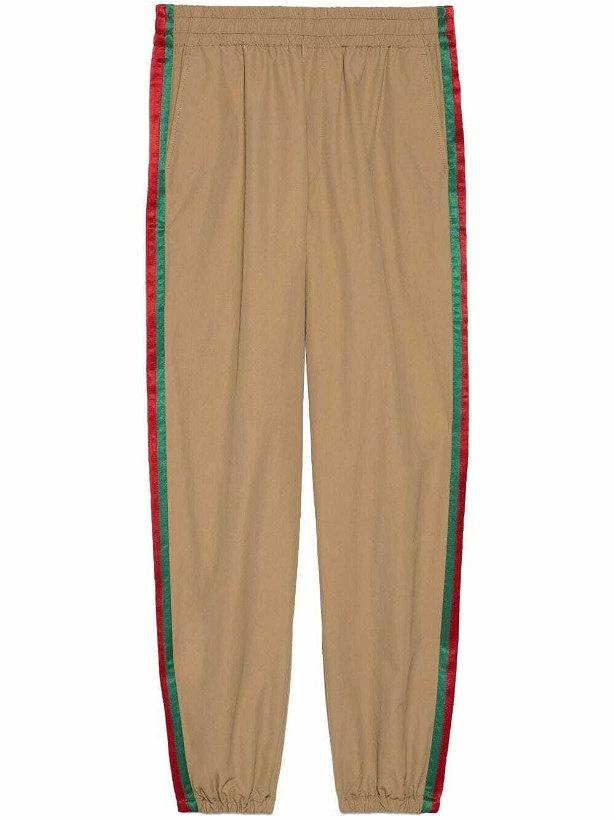 Photo: GUCCI - Logoed Trousers