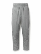 ON - Court Tapered Crinkled-Shell Trousers - Gray
