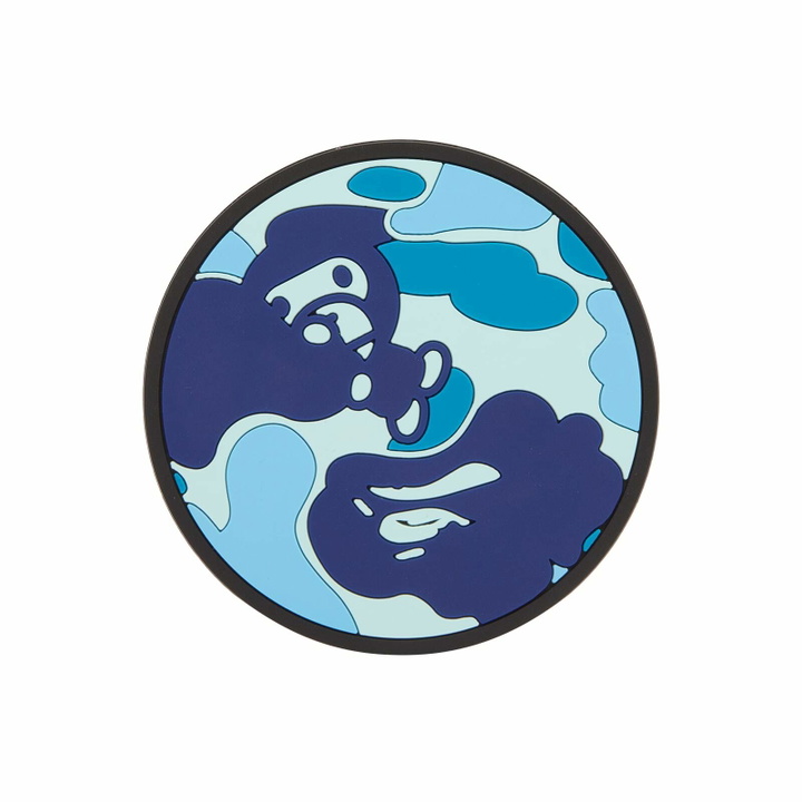 Photo: A Bathing Ape Men's ABC Camo Milo Coaster in Blue 