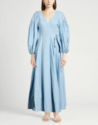 Jucca Womens Maxi dress Light in Blue