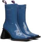 Eytys Blue Gaia Ankle Boots