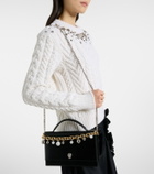 McQueen Skull Small embellished leather tote bag