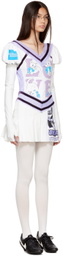 Mimi Wade White Petra Minidress