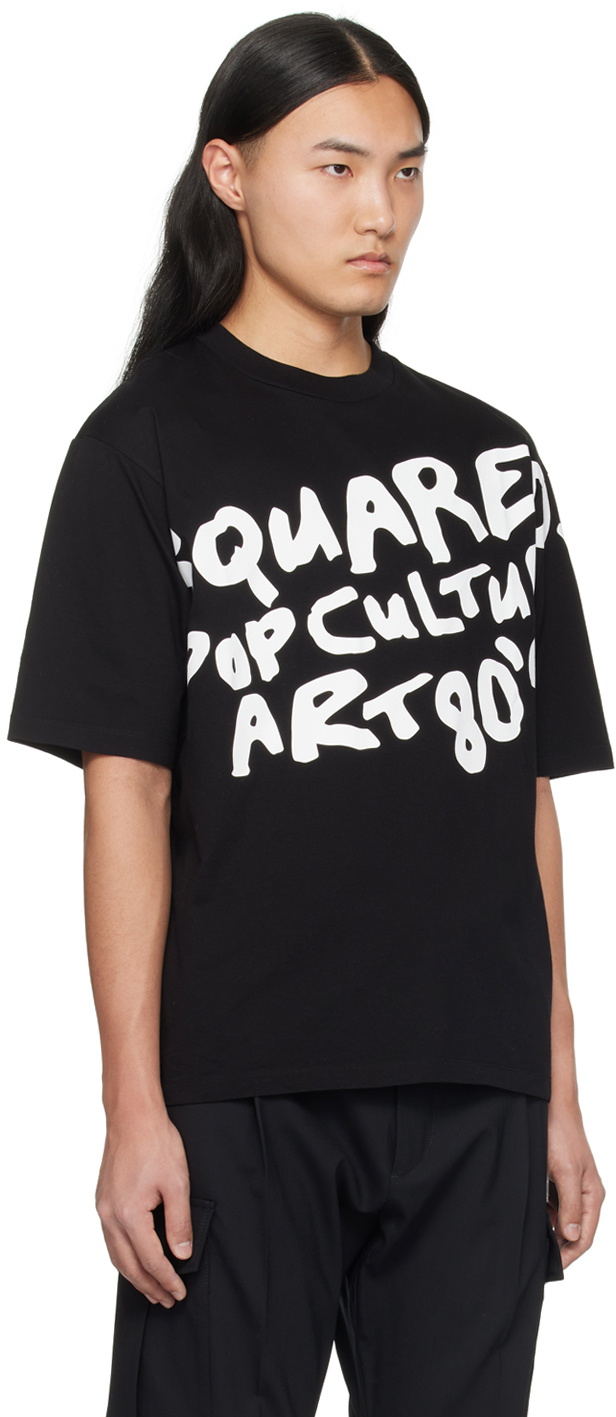 DSQUARED2◆D2 Pop 80's Bowling Shirt ロゴ コットン シャツ DSQUARED2◇D2 Pop 80's Bowling Shirt ロゴ コットン シャツ (D