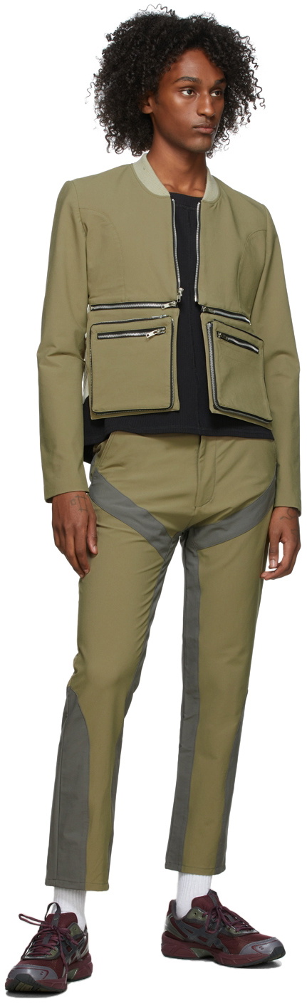 Phlemuns SSENSE Exclusive Beige Pieced Trousers