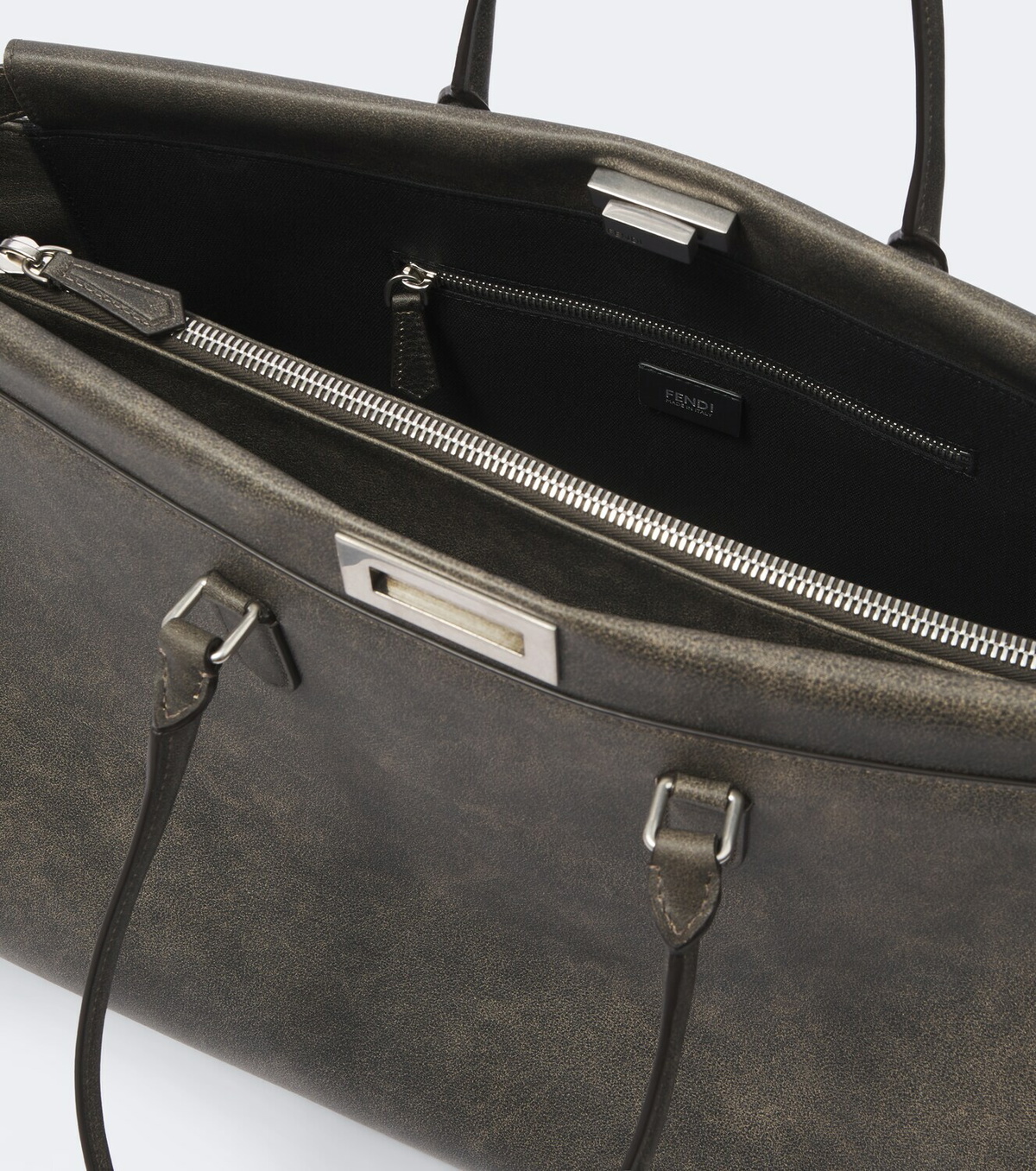 Fendi Peekaboo® Large leather tote bag
