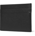 Balenciaga - Logo-Print Full-Grain Leather Cardholder - Black