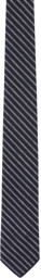 Engineered Garments Navy Stripe Tie
