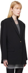 Recto Black Santal Blazer