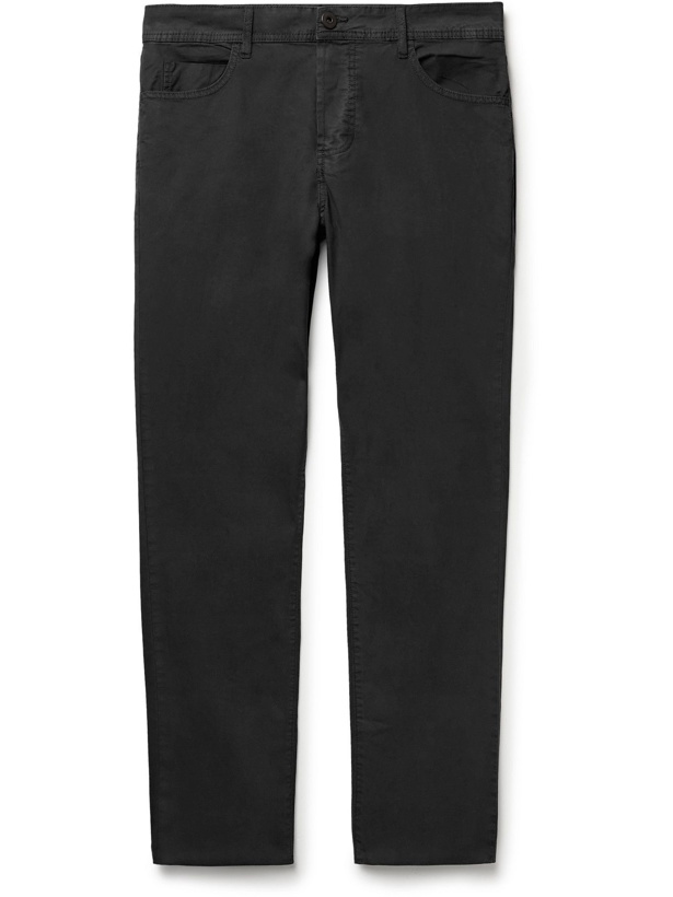 Photo: James Perse - Birdseye Stretch-Cotton Twill Trousers - Unknown