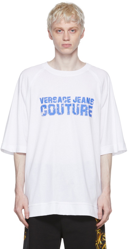 Photo: Versace Jeans Couture White Cotton T-Shirt