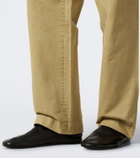 Auralee Pleated cotton chinos