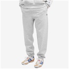 Champion Men's Made in USA Reverse Weave Sweat Pants in Silver Grey Marl