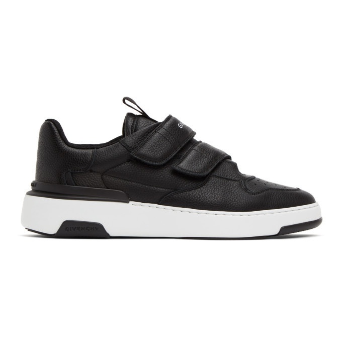 Photo: Givenchy Black Velcro Wing Sneakers