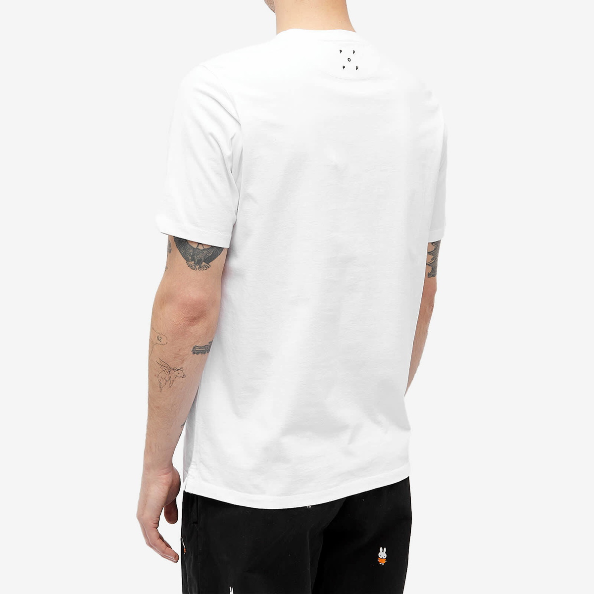 Pop Trading Company Men's x Miffy Embroidered T-Shirt in