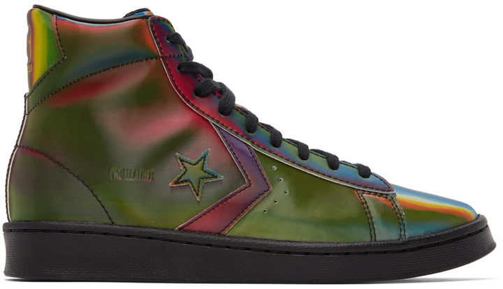 Photo: Converse Multicolor All Star Pro Leather High Sneakers