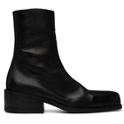 Marsèll Black Cassello Ankle Boots