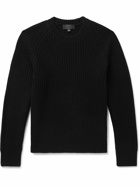 Nili Lotan - Caleb Ribbed Cashmere Sweater - Black