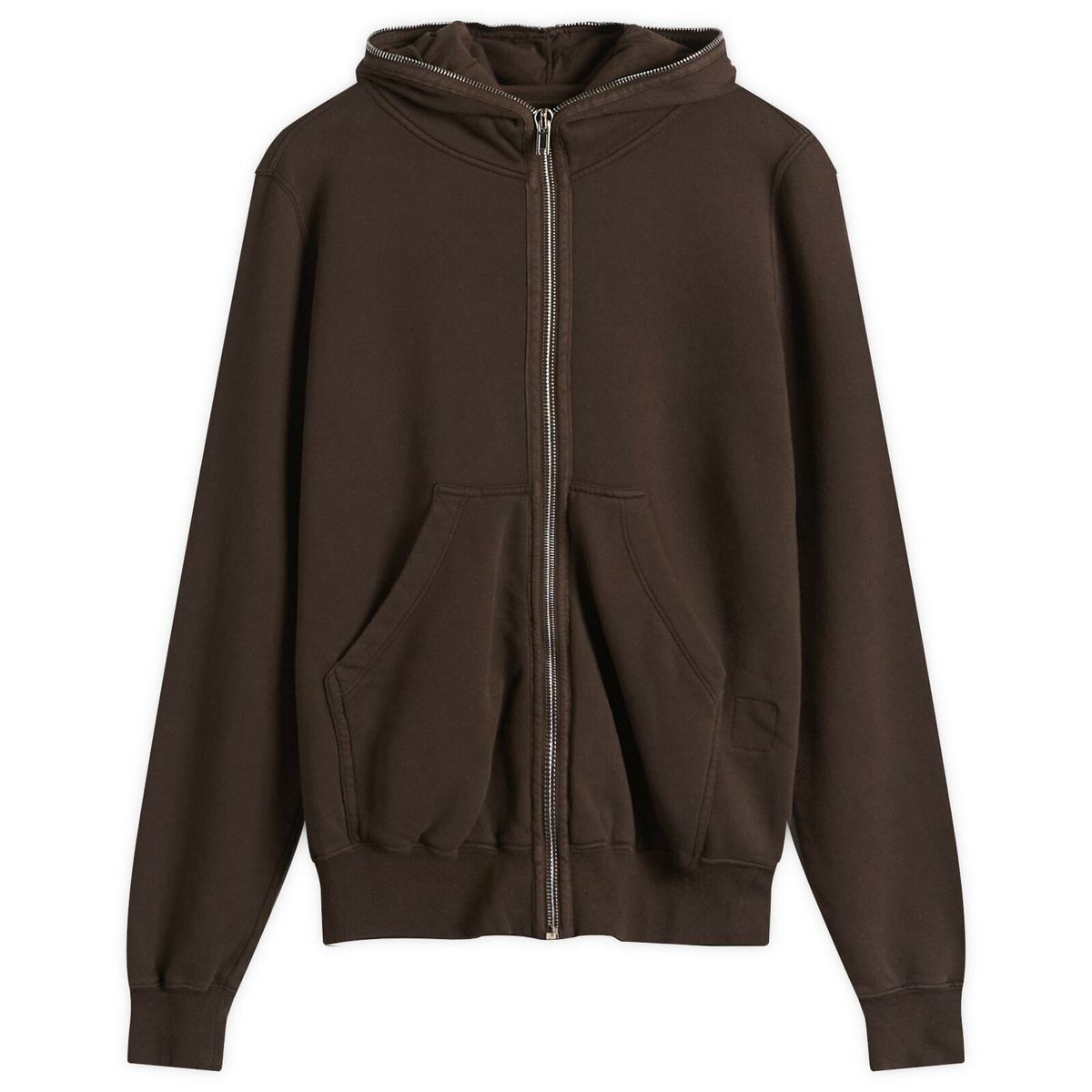 Rick Owens DRKSHDW Gray Gauntlet Granbury Hoodie Rick Owens Drkshdw