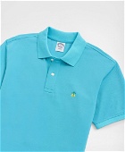 Brooks Brothers Men's Golden Fleece Slim-Fit Washed Stretch Supima Polo Shirt | Turquoise
