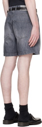 mfpen Gray Ceremony Denim Shorts