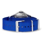 UNIMATIC - U1 Automatic Brushed Stainless Steel and Webbing Watch - Blue