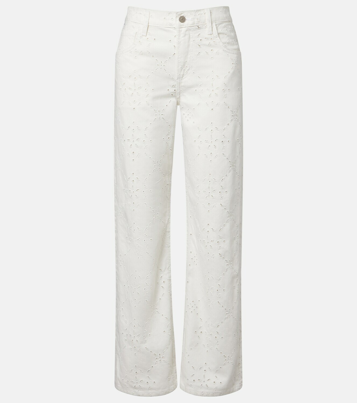 Citizens of Humanity Lindz broderie anglaise straight jeans