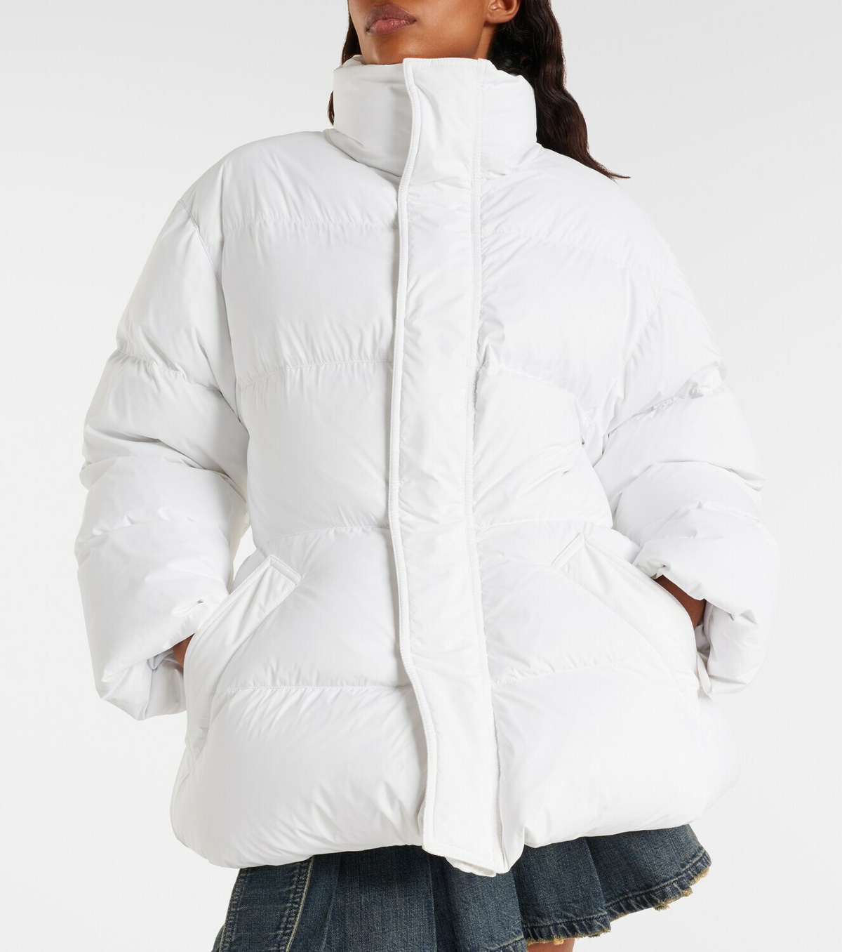 Balenciaga Hourglass down jacket