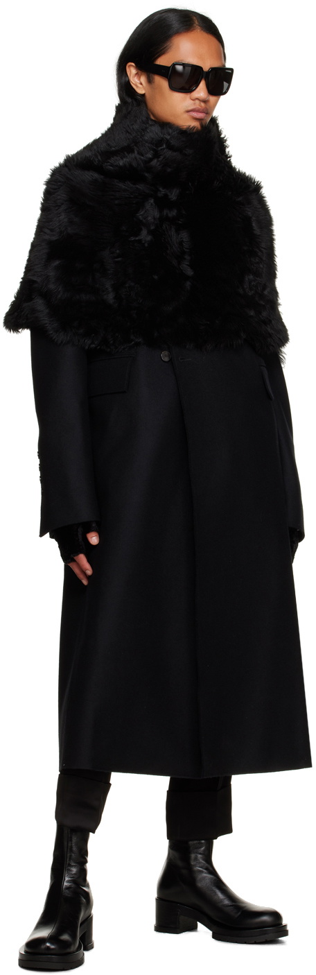 SAPIO Black Nº 31 Coat SAPIO