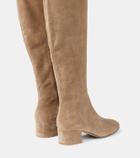 Gianvito Rossi Rolling suede over-the-knee boots