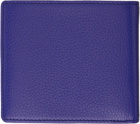 Vivienne Westwood Blue Leather Bifold Wallet