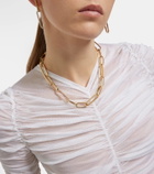 Bucherer Fine Jewellery Link 18kt gold necklace with diamonds
