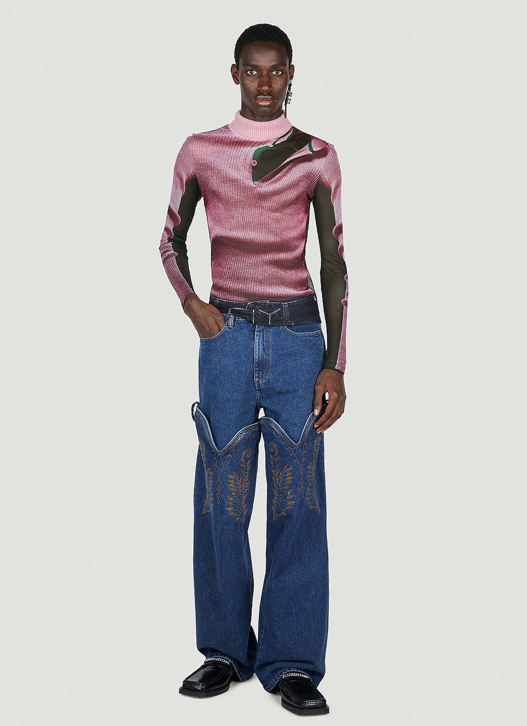 Y/Project x Jean Paul Gaultier Trompe L'Oeil Sweater