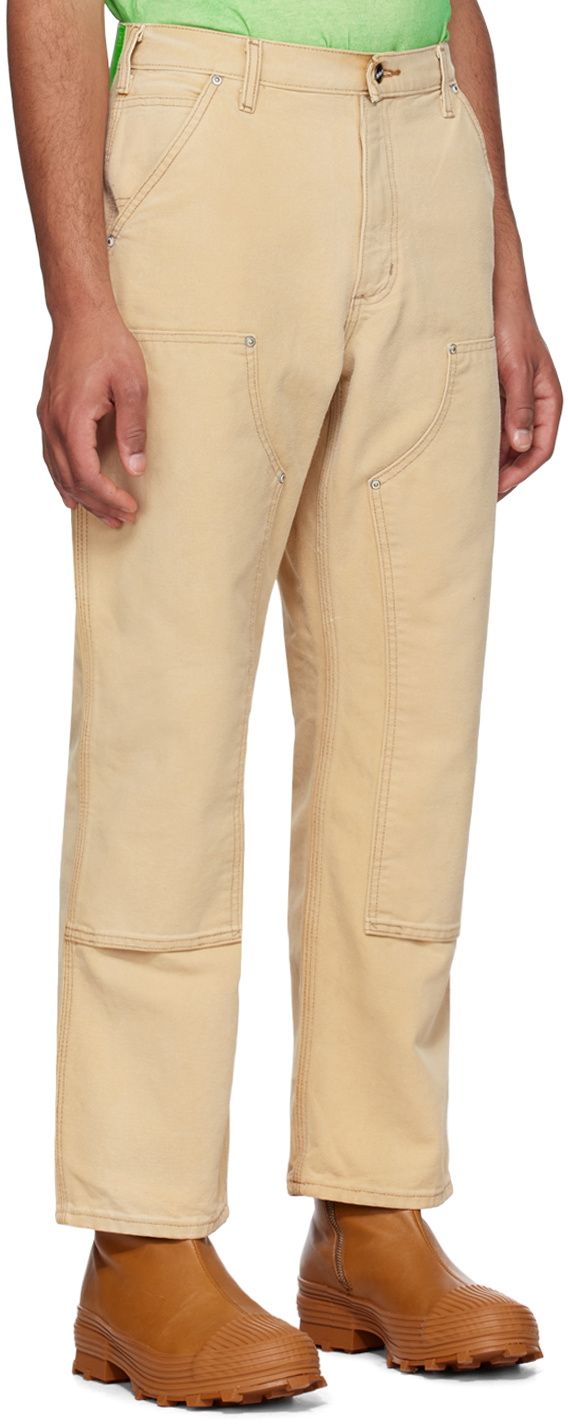 NotSoNormal Beige Working Trousers