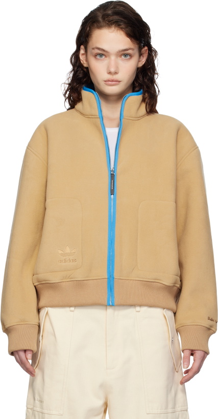 Photo: Wales Bonner Beige adidas Originals Edition Fleece Jacket