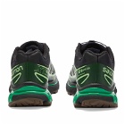Salomon Men's XT-6 GTX Sneakers in Black/Eden/Green Ash