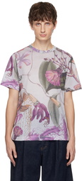 Dries Van Noten Gray Printed T-Shirt