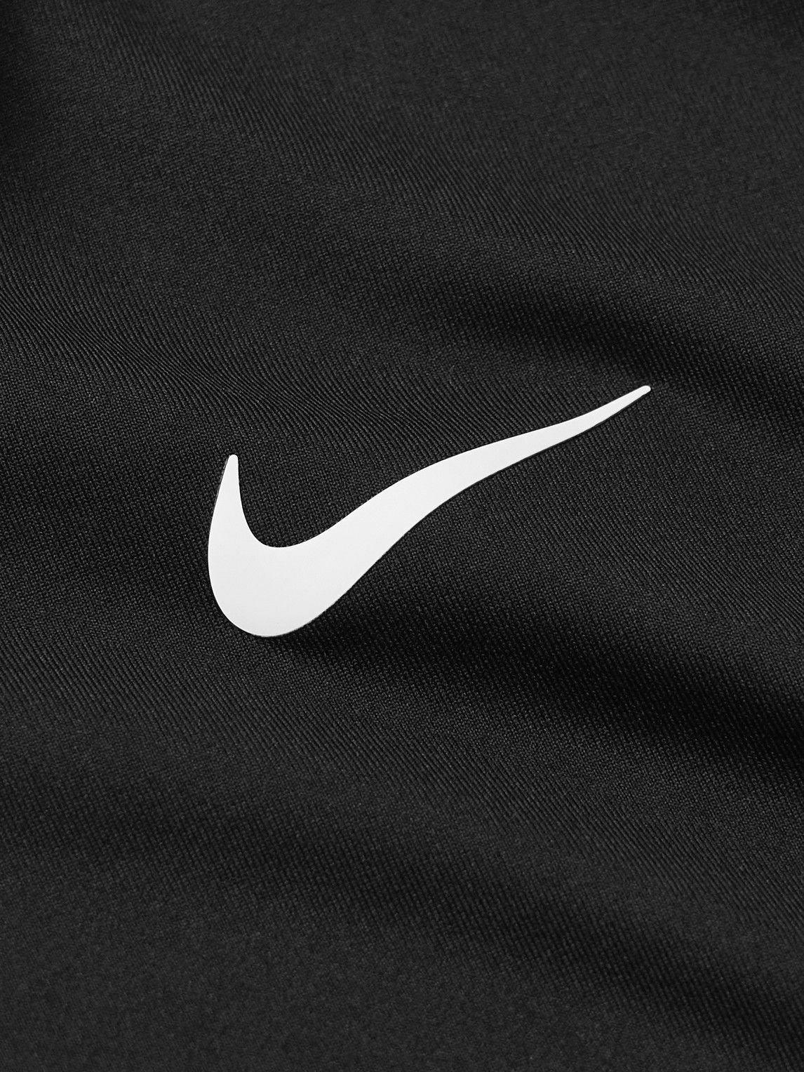 Nike Golf - Tour Logo-Print Dri-FIT Golf Polo Shirt - Black
