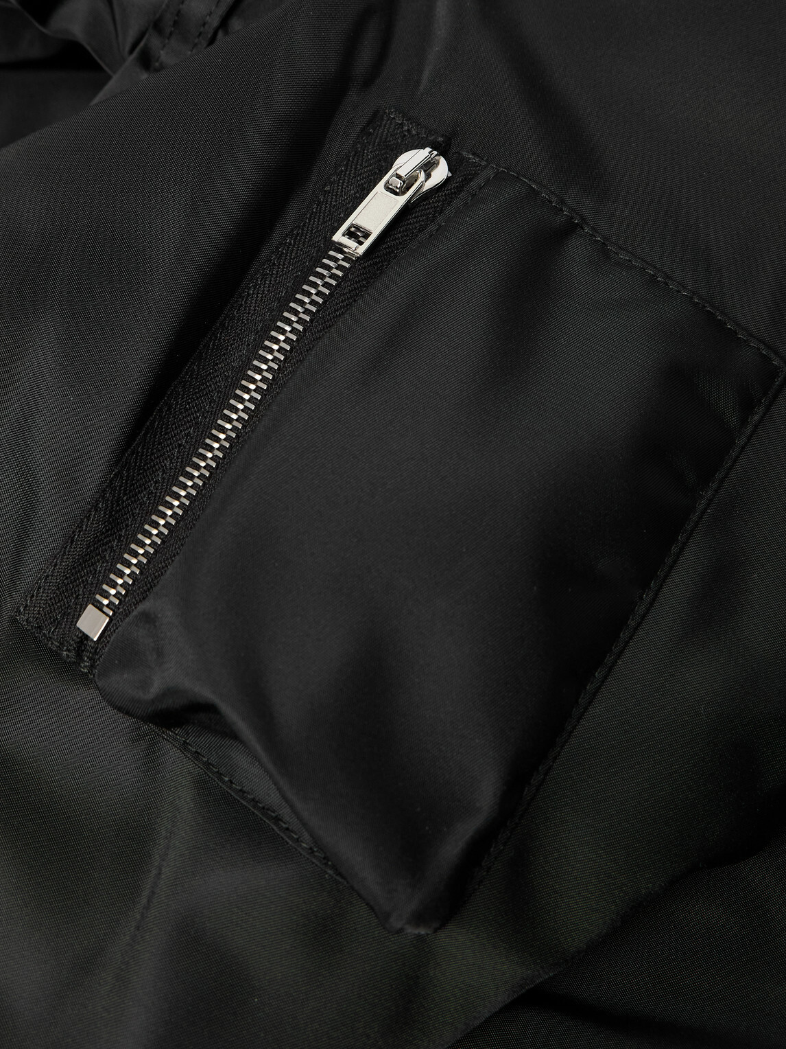DRKSHDW by Rick Owens - Imbottito Oversized Padded Shell Bomber Jacket - Black