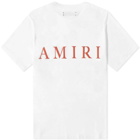 AMIRI Ma Logo T-Shirt in White/Red