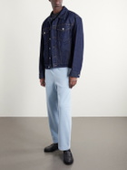 Remi Relief - Straight-Leg Cotton-Jersey Sweatpants - Blue