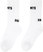 VTMNTS White 'VTMNTS PARIS' Socks