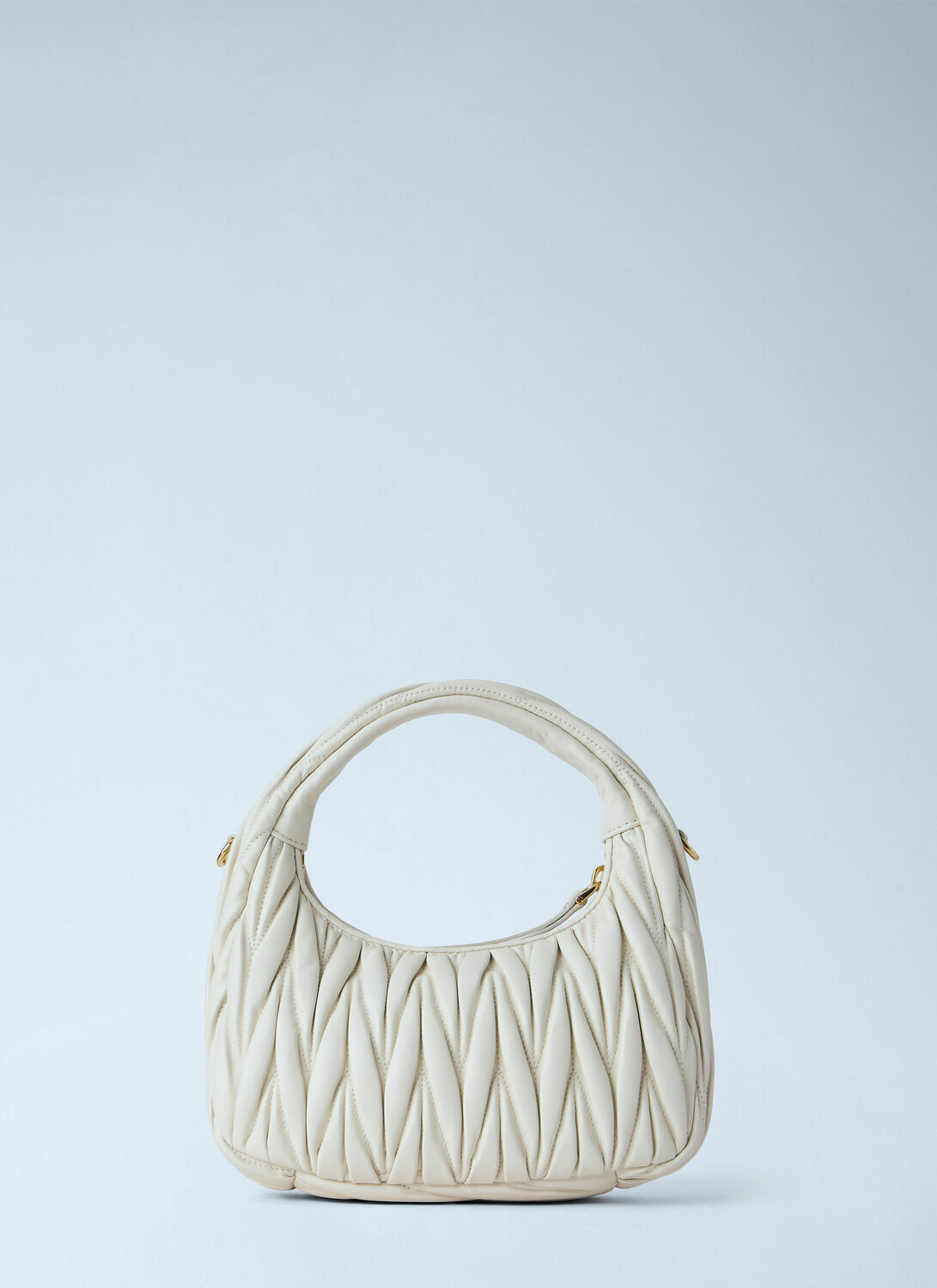 Miu Miu Small Wander Matelassé Hobo Bag