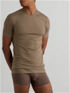Zimmerli - Pureness Stretch-TENCEL™ Modal T-shirt - Brown