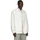 Jil Sander Off-White Essential Coach Jacket